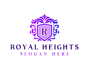 Royal Ornamental Crest logo design