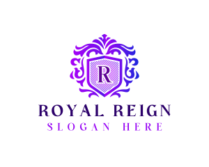 Royal Ornamental Crest logo design