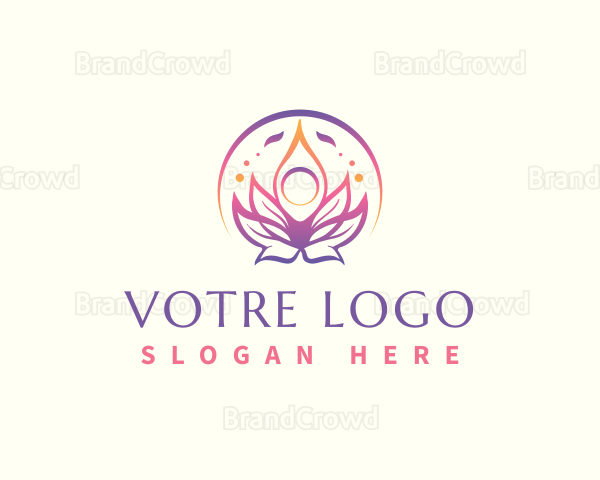 Beauty Yoga Lotus Logo