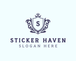 Elegant Royal Boutique logo design