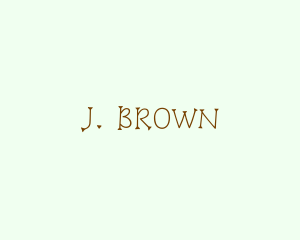 Brown Twigs Wordmark logo design