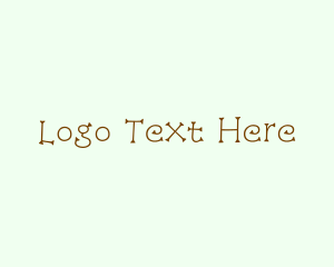 Font - Brown Twigs Wordmark logo design