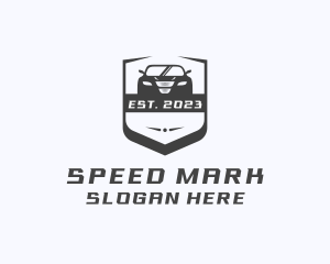 Sports Car Racing Vehicle logo design