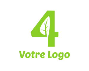 Organic Number 4 Logo