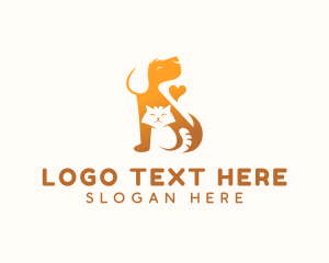 Puppy - Love Pet Veterinary logo design