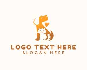 Pup - Love Pet Veterinary logo design