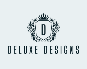 Deluxe - Deluxe Boutique Shield logo design