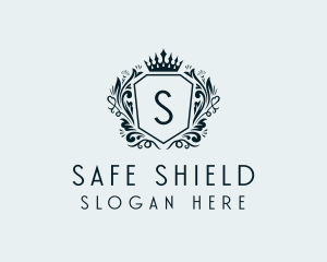 Deluxe Boutique Shield logo design