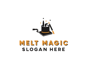 Magic Rabbit Hat  logo design