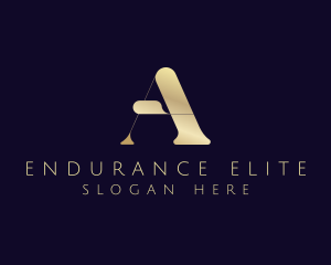 Elegant Boutique Letter A logo design