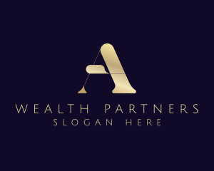 Investors - Elegant Boutique Letter A logo design