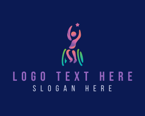 Inclusive - Wheelchair Disability Organization logo design