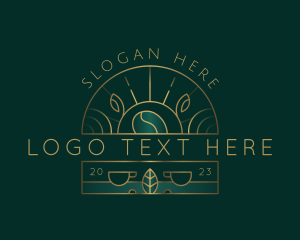 Luxurious - Luxury Coffee Shop Cafeteria logo design