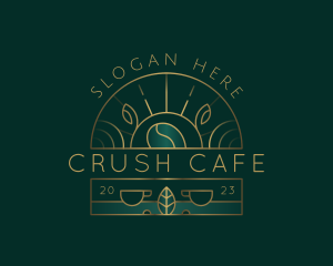 Luxury Coffee Cafe logo design