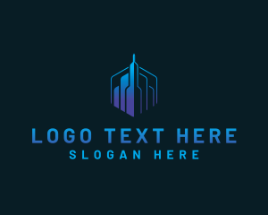 Hexagon - Building Property Realty logo design