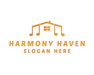Melody - House Music School logo design