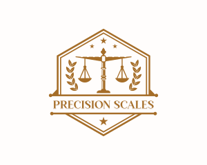 Justice Legal Scale logo design