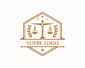 Scales Of Justice - Justice Legal Scale logo design