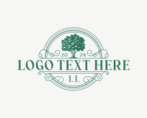 Gardening - Tree Arborist Garden logo design