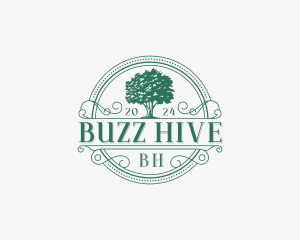 Tree Arborist Garden logo design