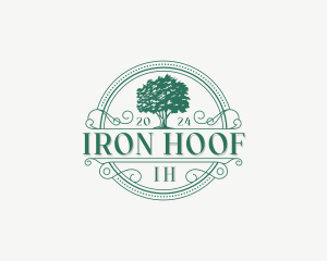 Tree Arborist Garden logo design