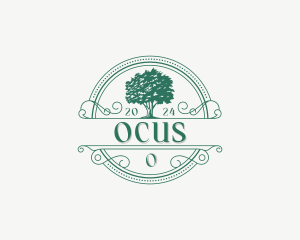 Tree Arborist Garden logo design