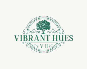 Tree Arborist Garden logo design