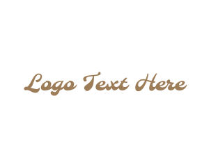 Handwritten - Retro Fashion Boutique logo design