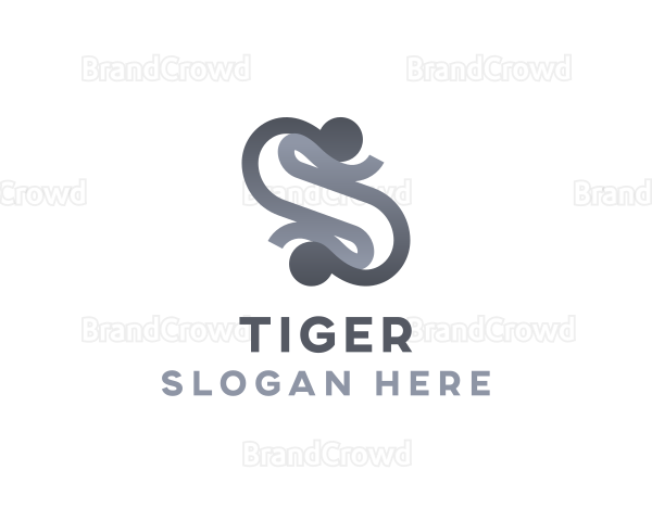 Elegant Design Path Letter S Logo