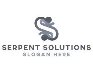 Elegant Design Path Letter S logo design