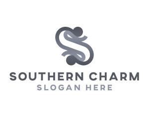 Elegant Design Path Letter S logo design