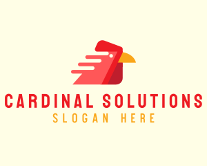 Cardinal - Chicken Fast Food logo design