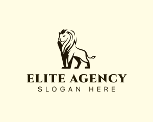 Lion Corporate Agency  logo design