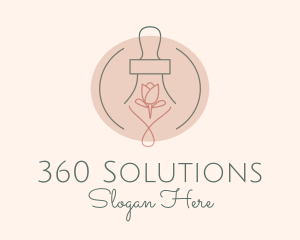 Tulip Rose Oil  logo design