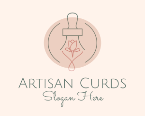 Tulip Rose Oil  logo design