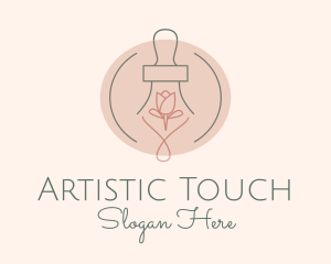 Tulip Rose Oil  logo design