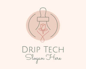 Tulip Rose Oil  logo design