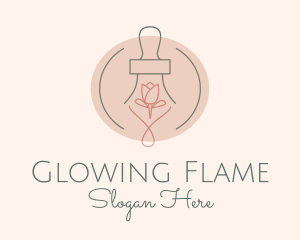 Tulip Rose Oil  logo design