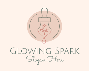 Tulip Rose Oil  logo design