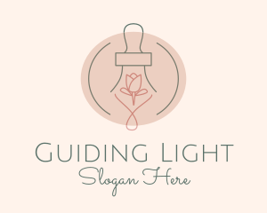 Tulip Rose Oil  logo design