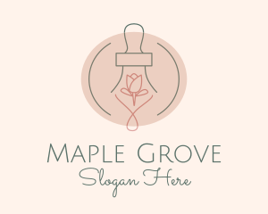 Tulip Rose Oil  logo design