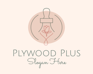 Tulip Rose Oil  logo design