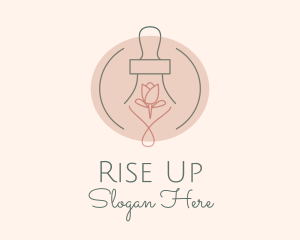 Tulip Rose Oil  logo design