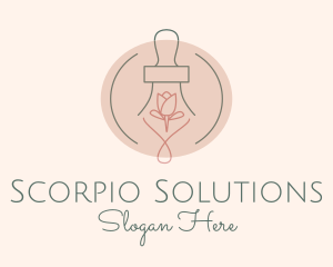 Tulip Rose Oil  logo design