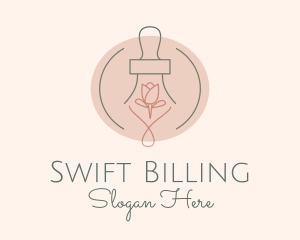 Tulip Rose Oil  logo design