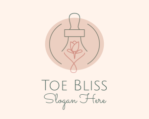 Tulip Rose Oil  logo design