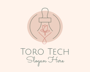 Tulip Rose Oil  logo design