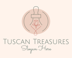 Tulip Rose Oil  logo design