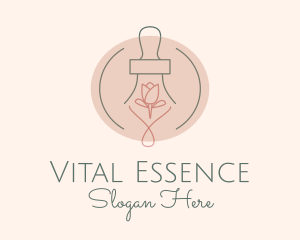 Essence - Tulip Rose Oil logo design