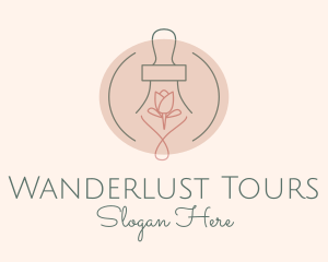 Tulip Rose Oil  logo design